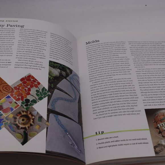 Easy Mosaics For your Home & Garden by Sarah Donnelly Arts & Crafts Book How To - Picture 2 of 5